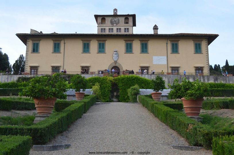 Villa di Petraia_ facciata